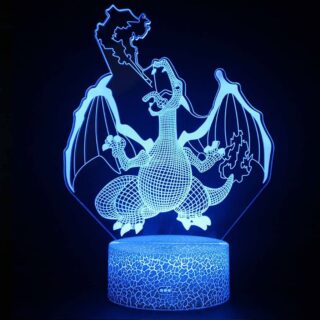 Lampe Pokémon Dracaufeu