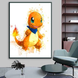 Poster Pokémon Salamèche