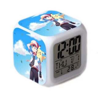 Réveil Pokémon Sacha Pikachu