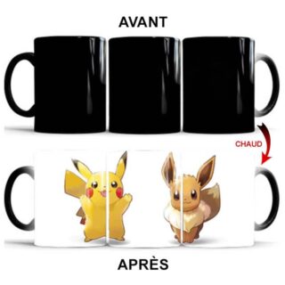 Mug Magique Pikachu et Évoli