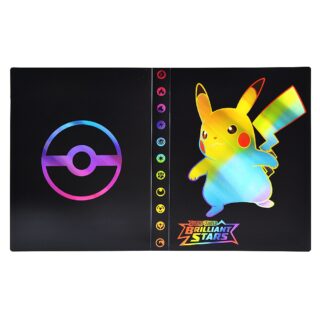 Classeur Carte Pokémon Pikachu Rainbow (240 cartes)