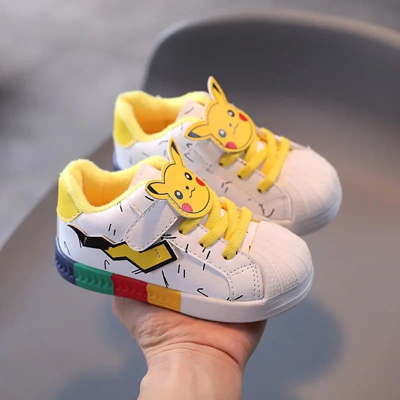 Pikachu Pokemon Sneakers Basket Pikachu